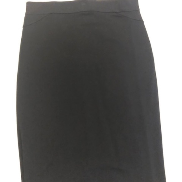 Ann Taylor Classic black skirt, size 6, stretchy - Picture 5 of 5